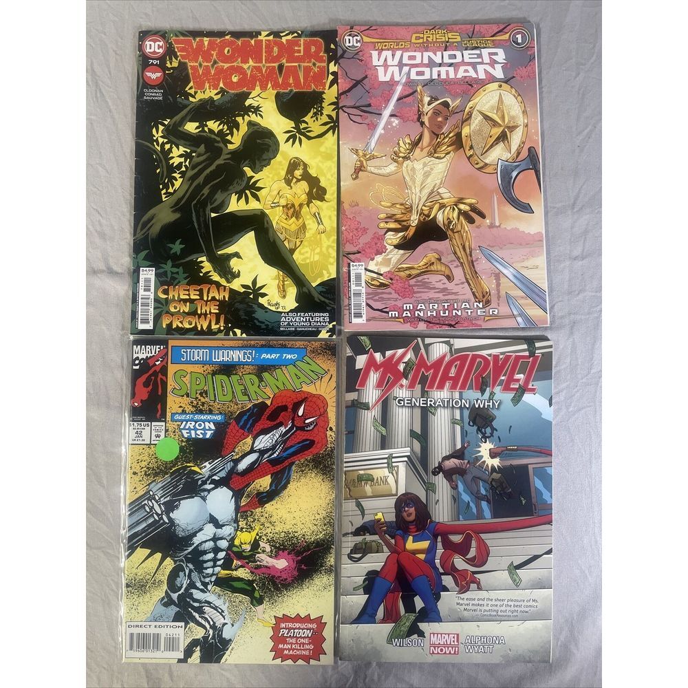 comic books lot Of 4